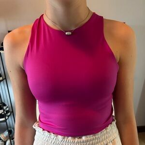 Athleta high neck purpose crop bra